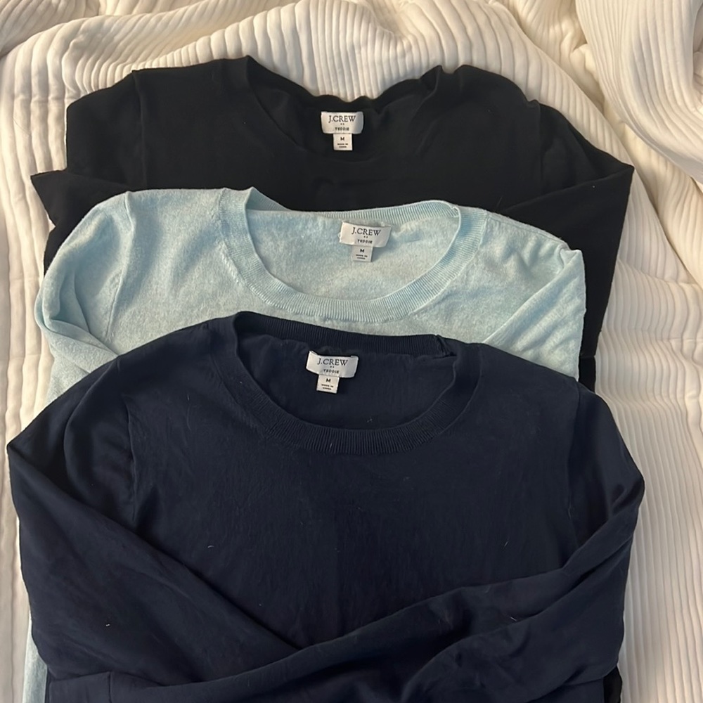 Jcrew teddie sweaters